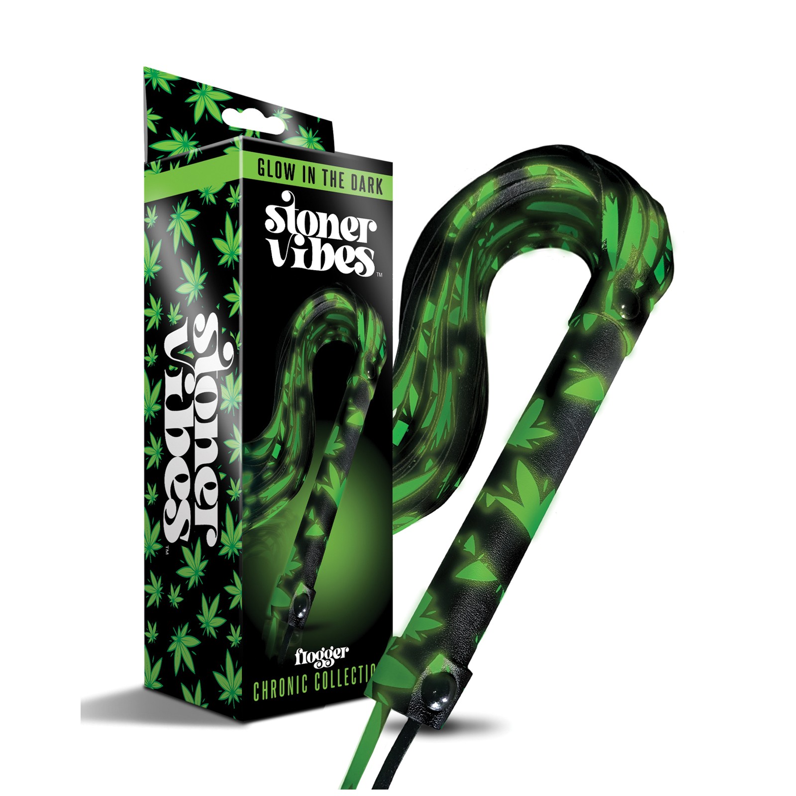 Stoner Vibes Glow Dark Flogger