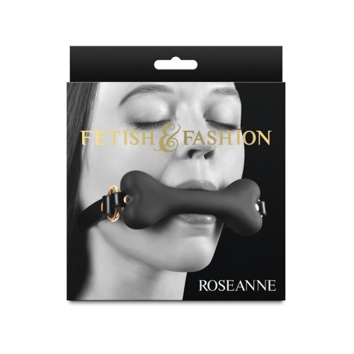 Fetish Fashion Roseanne Ball Gag Black