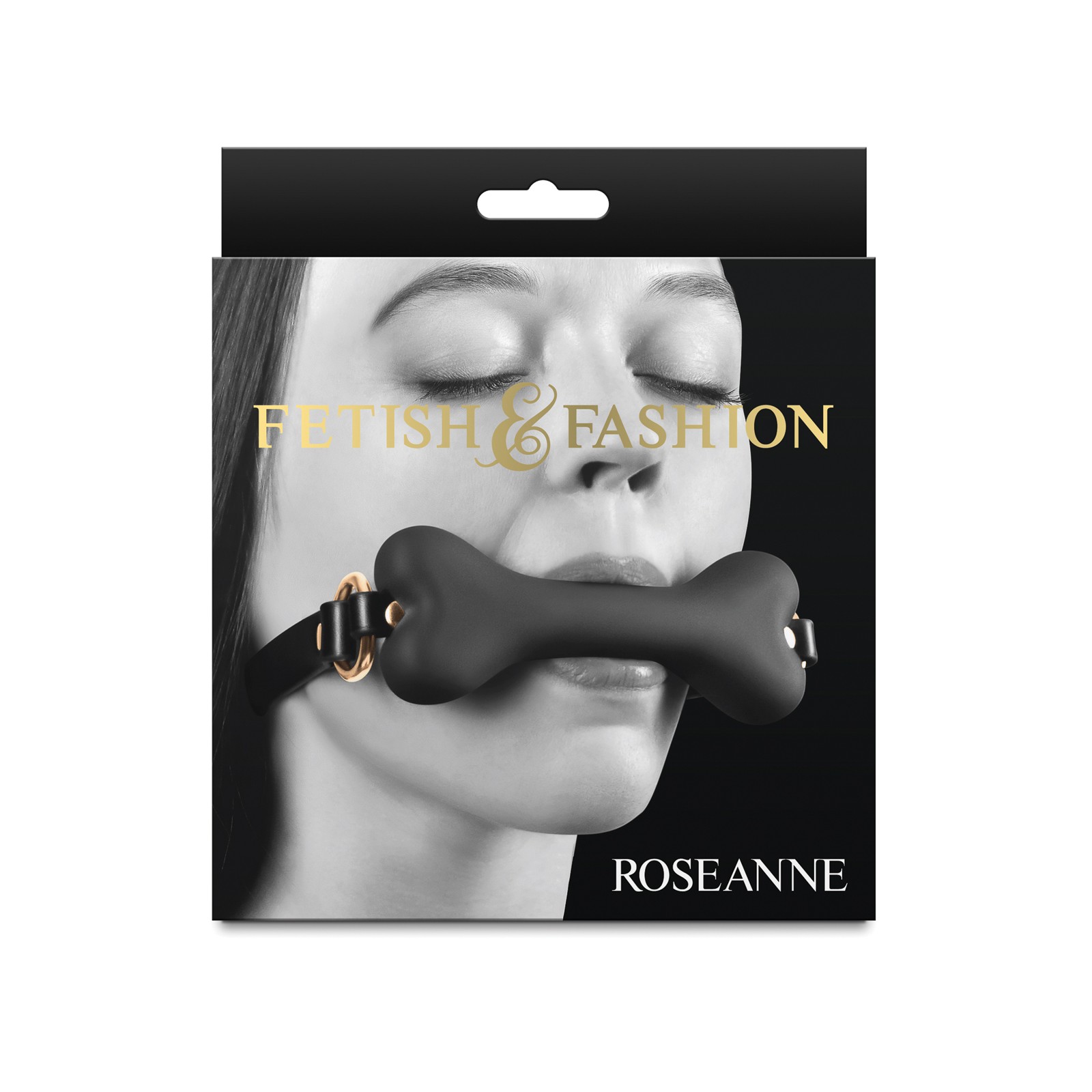 Fetish Fashion Roseanne Ball Gag Black