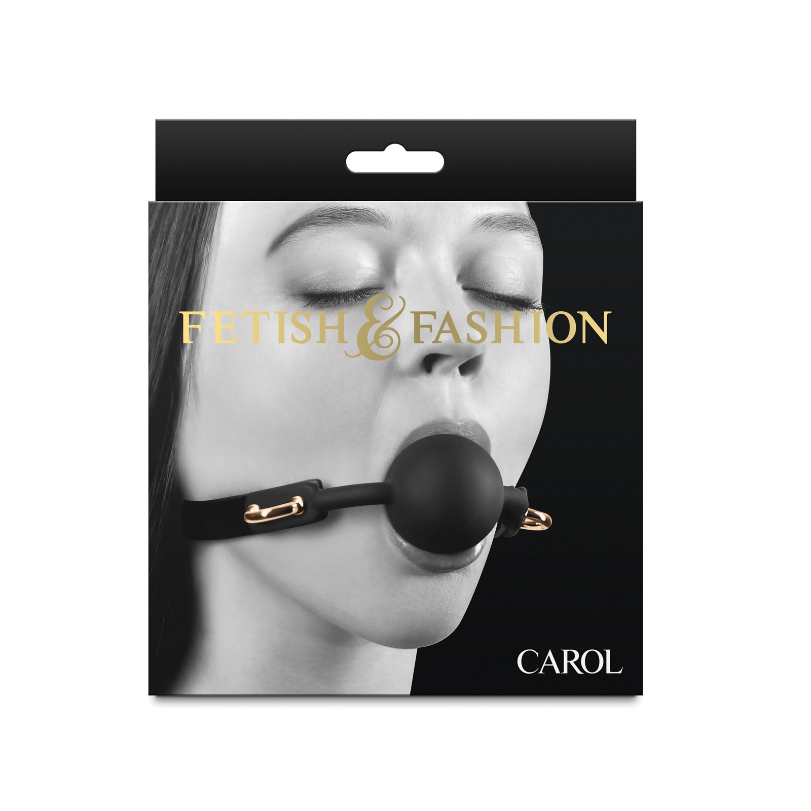 Ball Gag Fetish & Fashion Carol - Negro