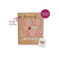 Weed Is My Love Language Greeting Card