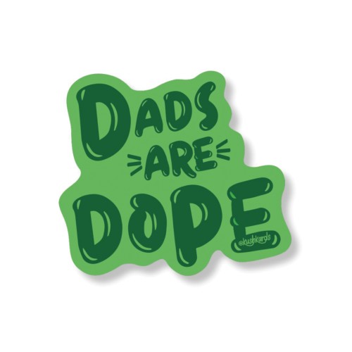 Pegatinas Dads Are Dope - Paquete de 3 Piezas