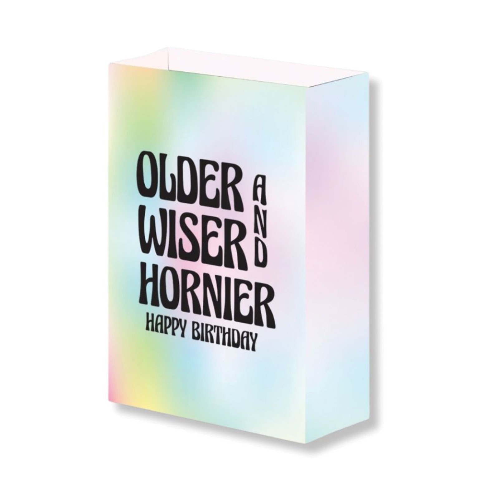 Older Wiser Hornier Birthday Gift Bag