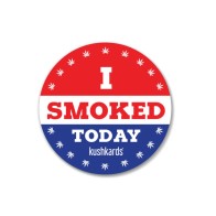 Sticker Smoked Today Pack de 3