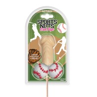 Chupetines Baseball Sports Nuts - Vainilla