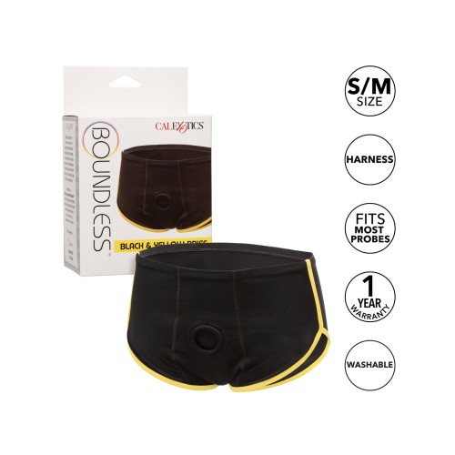 Boundless Boxer Brief - Black/Yellow