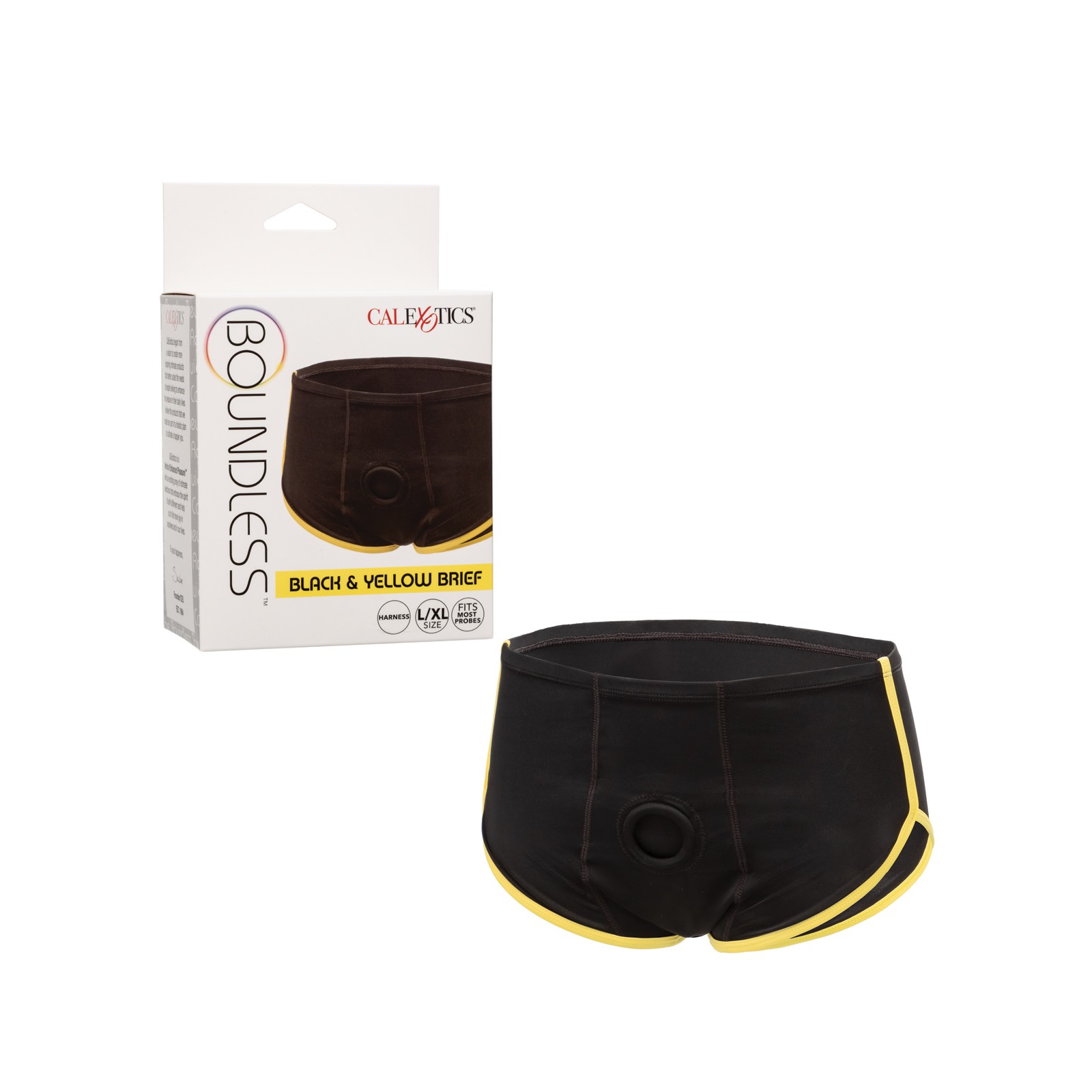 Boxer Boundless Negro y Amarillo