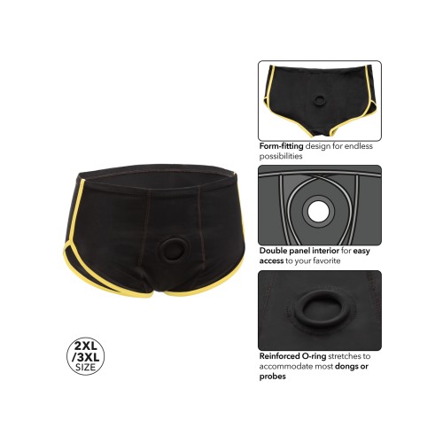 Boundless Boxer Brief - Black/Yellow 2XL/3XL