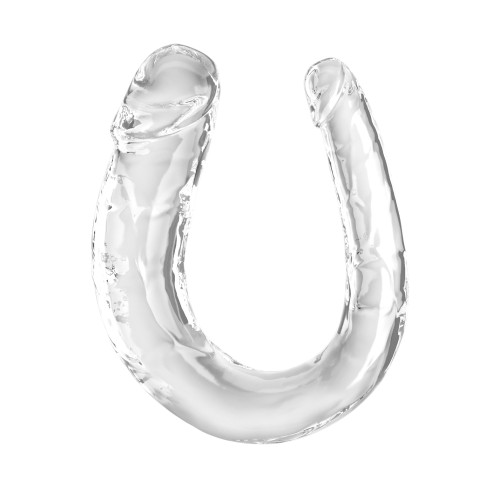 Dildo King Cock Clear Medium Double Trouble