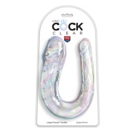 Dildo King Cock Clear Double Trouble