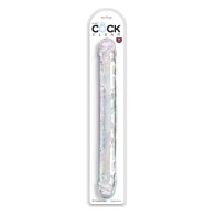 Dildo Doble Clear King Cock de 18"