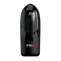 PDX Elite Hydrogasm Vibrating Stroker Frosted Black