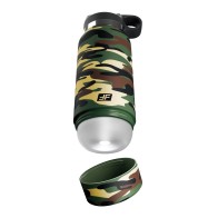 PDX Plus Fap Flask Happy Camper Stroker - Discreet Design