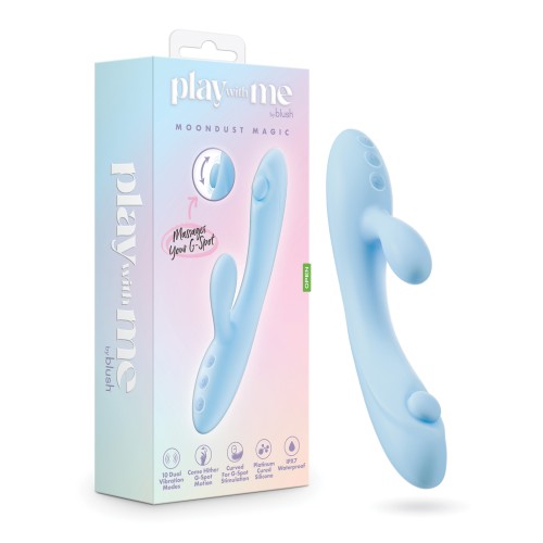 Blush Moondust Magic Vibrator Blue