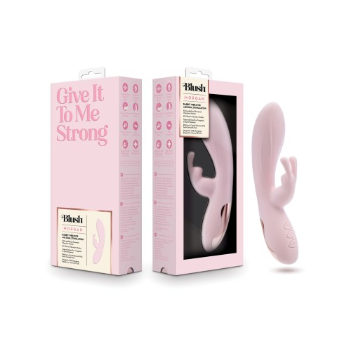 Blush Morgan Rabbit Vibrator - Pink