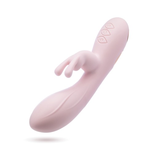 Blush Morgan Rabbit Vibrator - Pink