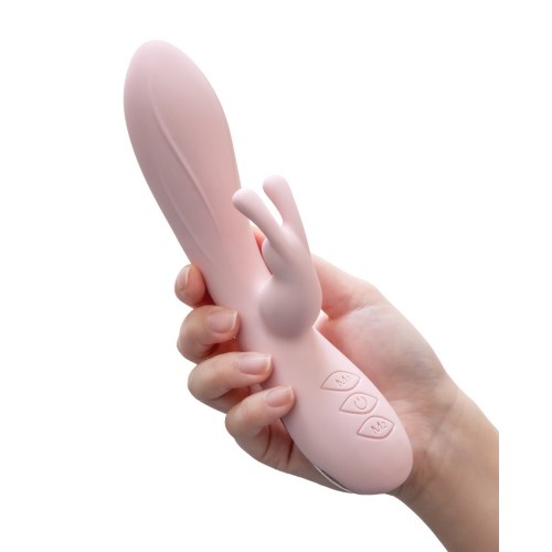 Blush Morgan Rabbit Vibrator - Pink