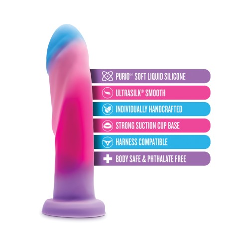 Dildo de Silicona Blush Avant Borealis Dreams Algodón de Azúcar