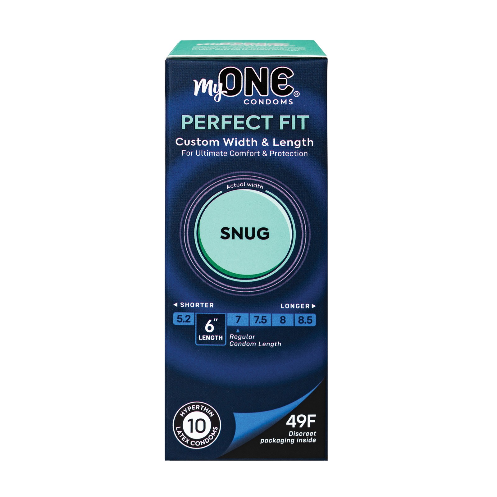 My One Snug Condones - Paquete de 10