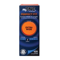 MyONE Condones Extra Anchos Paquete de 10