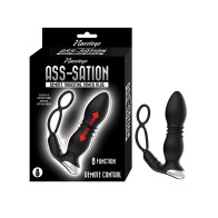 Plug Prostate Ass-station Remoto Negro