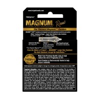 Trojan Magnum Raw Condoms Pack of 3