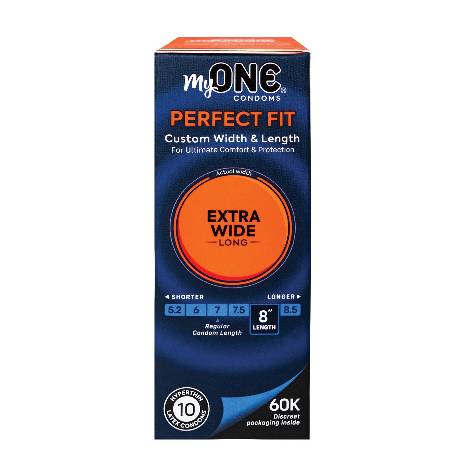 MyONE Condones Extra Anchos Largos - Ajuste Perfecto