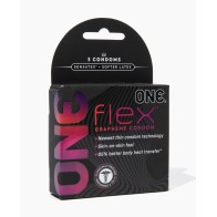 Shop One Flex Ultra-Thin Condoms - Pack of 3