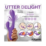 Vibrador Conejito Inmi Tri-Flick para Placer Intenso