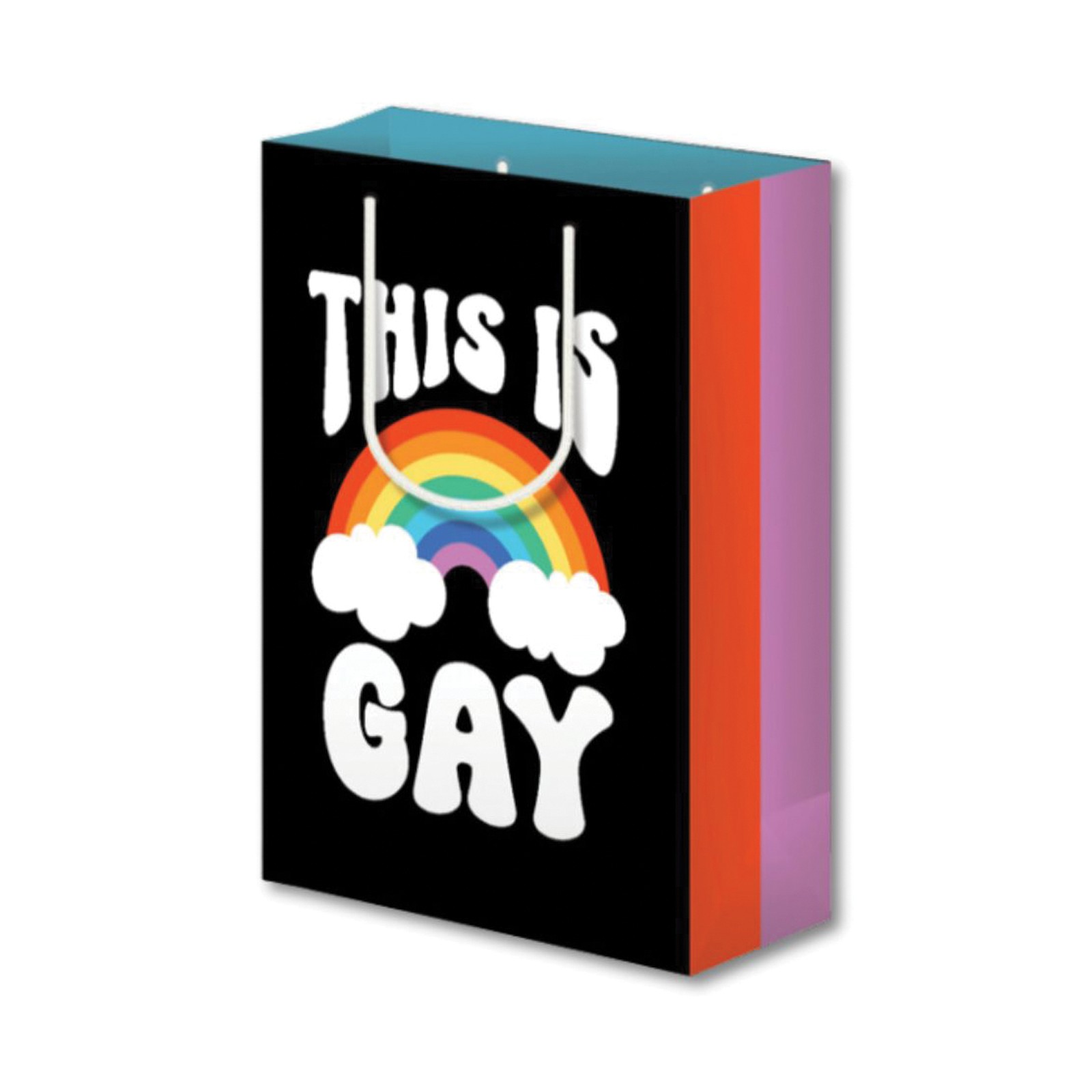 This Is Gay Clouds Gift Bag for Fun Surprises