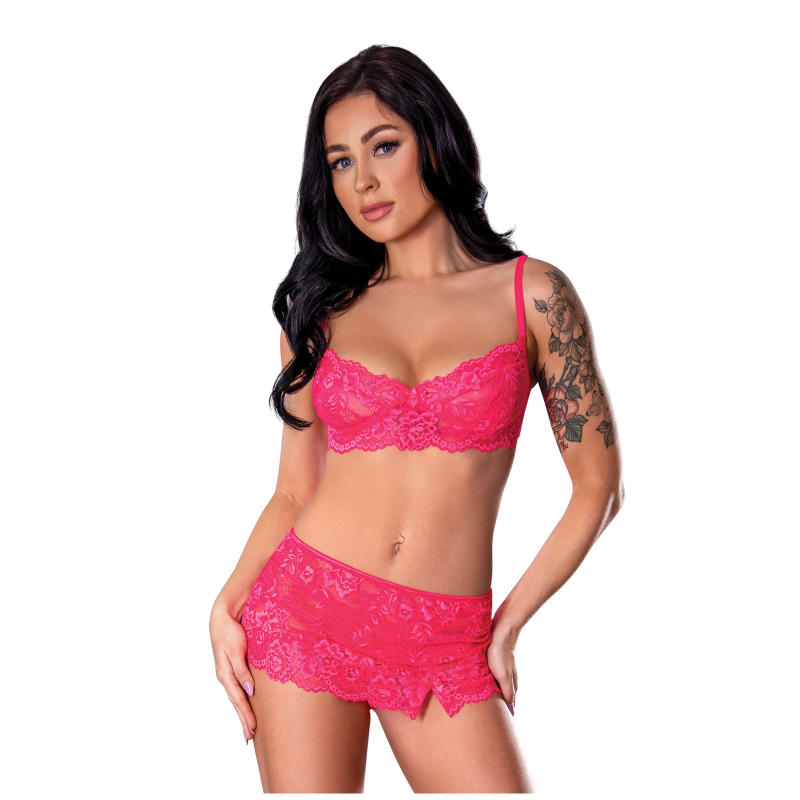 Get It Girl Lace Bra Set - Seductive Lingerie