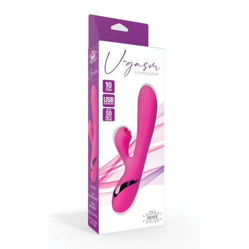 Vibrador de Conejito Juicy V-Gasm de 10 Velocidades