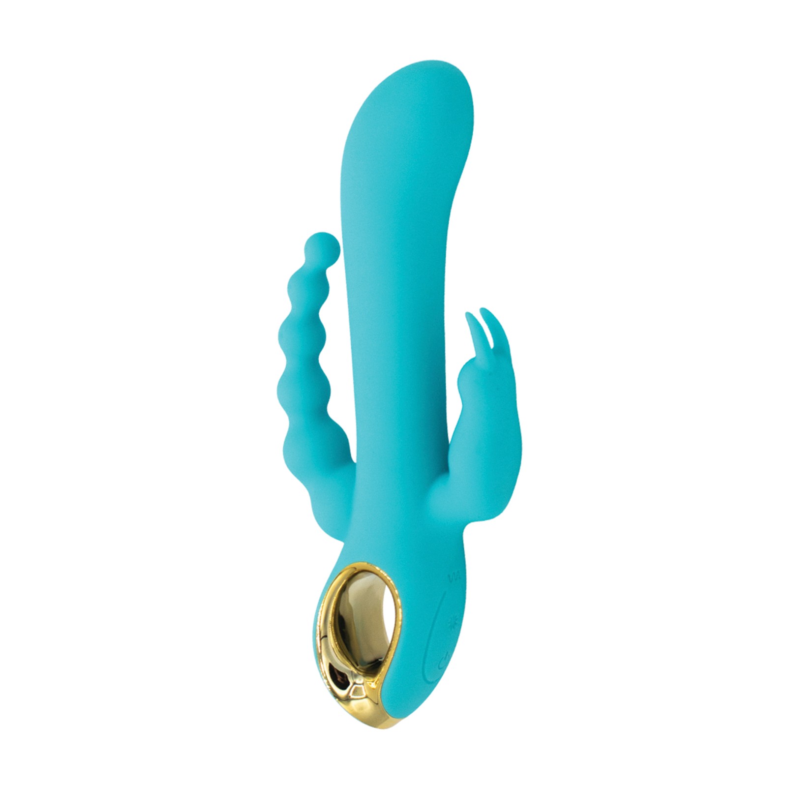 Vibrador Mágico Poderoso de Natalie para Clítoris Punto G y Anal Aqua