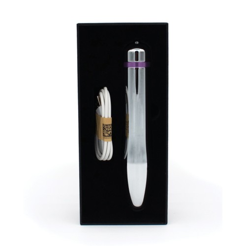 Fly Me To The Moon Metal Vibrator - Versatile Pleasure