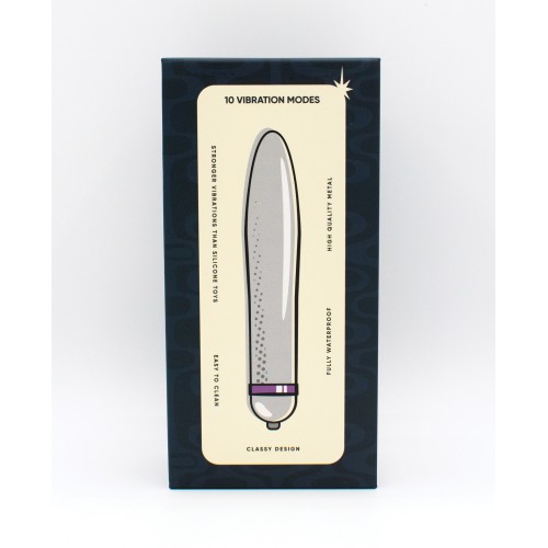 Fly Me To The Moon Metal Vibrator - Versatile Pleasure