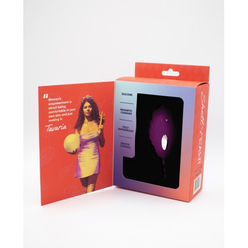 Vibrador de Panty Control Remoto Shell Yeah! para el Placer