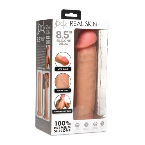 Curve Toys Real Skin Silicone 8.5 Inch Dildo