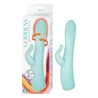 Goddess Heat Up Rotating Vibrator Aqua