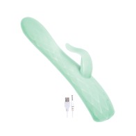 Goddess Heat Up Rotating Vibrator Aqua