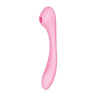 Blaze Bendable Suction Massager in Pink