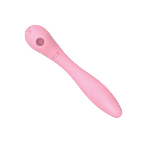 Blaze Bendable Suction Massager in Pink