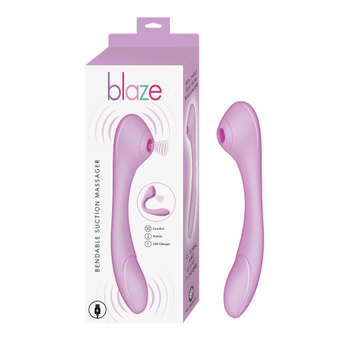 Masajeador de Succión Flexible Blaze para Placer Supremo