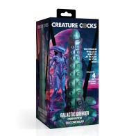 Creature Cocks Galactic Breeder Ovipositor Silicone Dildo - Multi Color