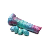 Creature Cocks Galactic Breeder Ovipositor Silicone Dildo - Multi Color