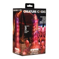 Creature Cocks Nymphoid Ovipositor Silicone Dildo with Eggs in Multi Color