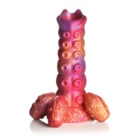 Creature Cocks Nymphoid Ovipositor Silicone Dildo with Eggs in Multi Color