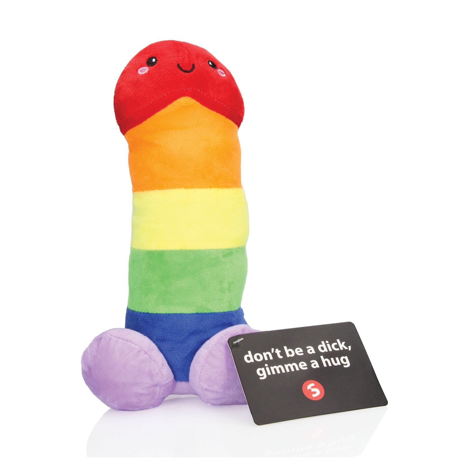 Shots Penis Plushie Multi Color 12 inches