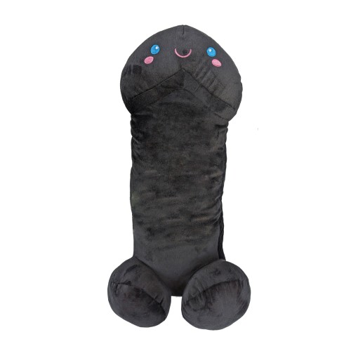 Shots Penis Plushie Black 39.4" - Fun and Comfort