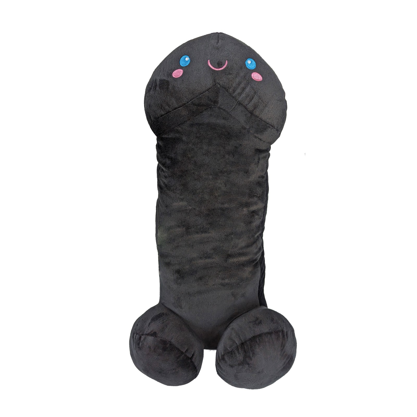 Shots Peluche de Pene Negro 39.4" - Diversión y Comodidad