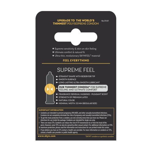 Lifestyles SKYN Supreme Feel Condoms